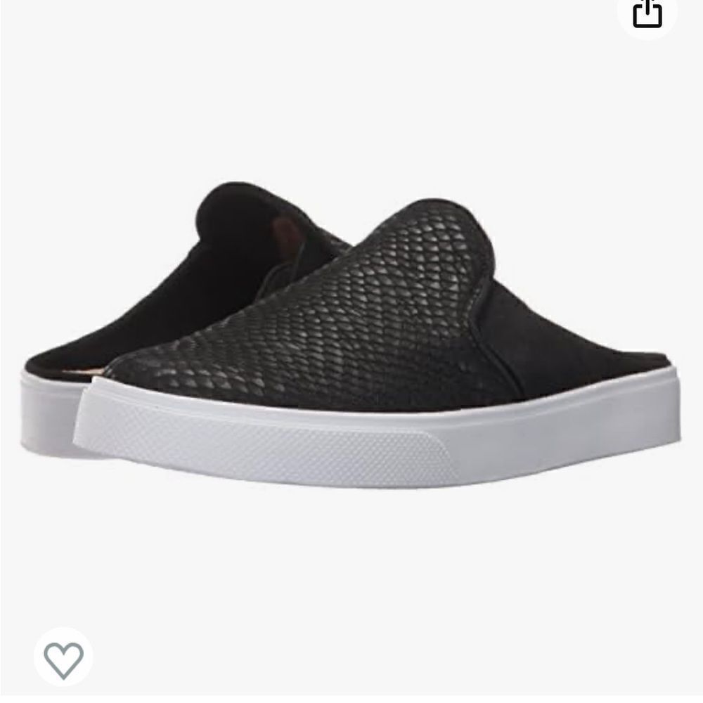 KAANAS Black Leather Sahara Slide Slip On-8